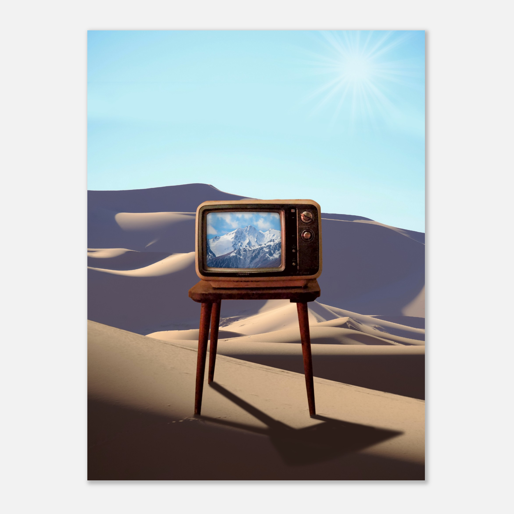 Vintage Collage Poster – Timeless Artwork on Classic Matte Paper - Paper Boat | Art Prints & Posters