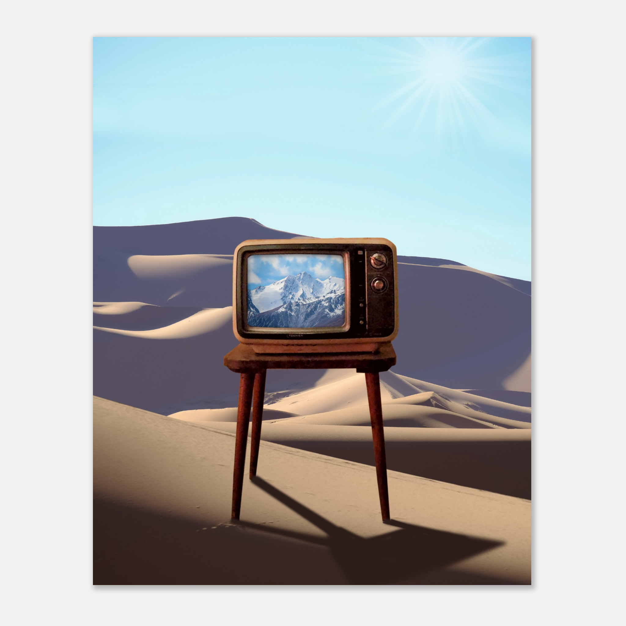 Vintage Collage Poster – Timeless Artwork on Classic Matte Paper - Paper Boat | Art Prints & Posters