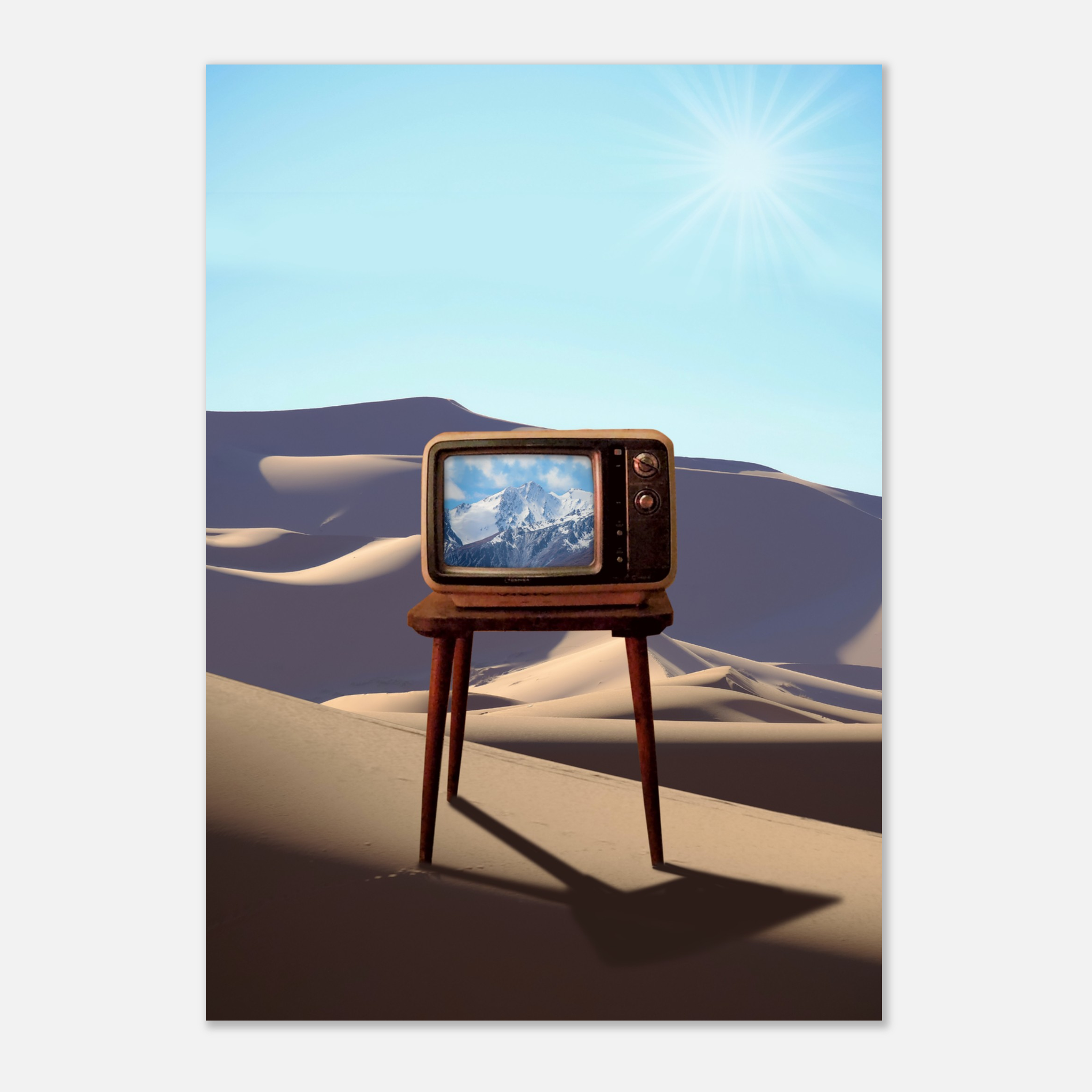 Vintage Collage Poster – Timeless Artwork on Classic Matte Paper - Paper Boat | Art Prints & Posters