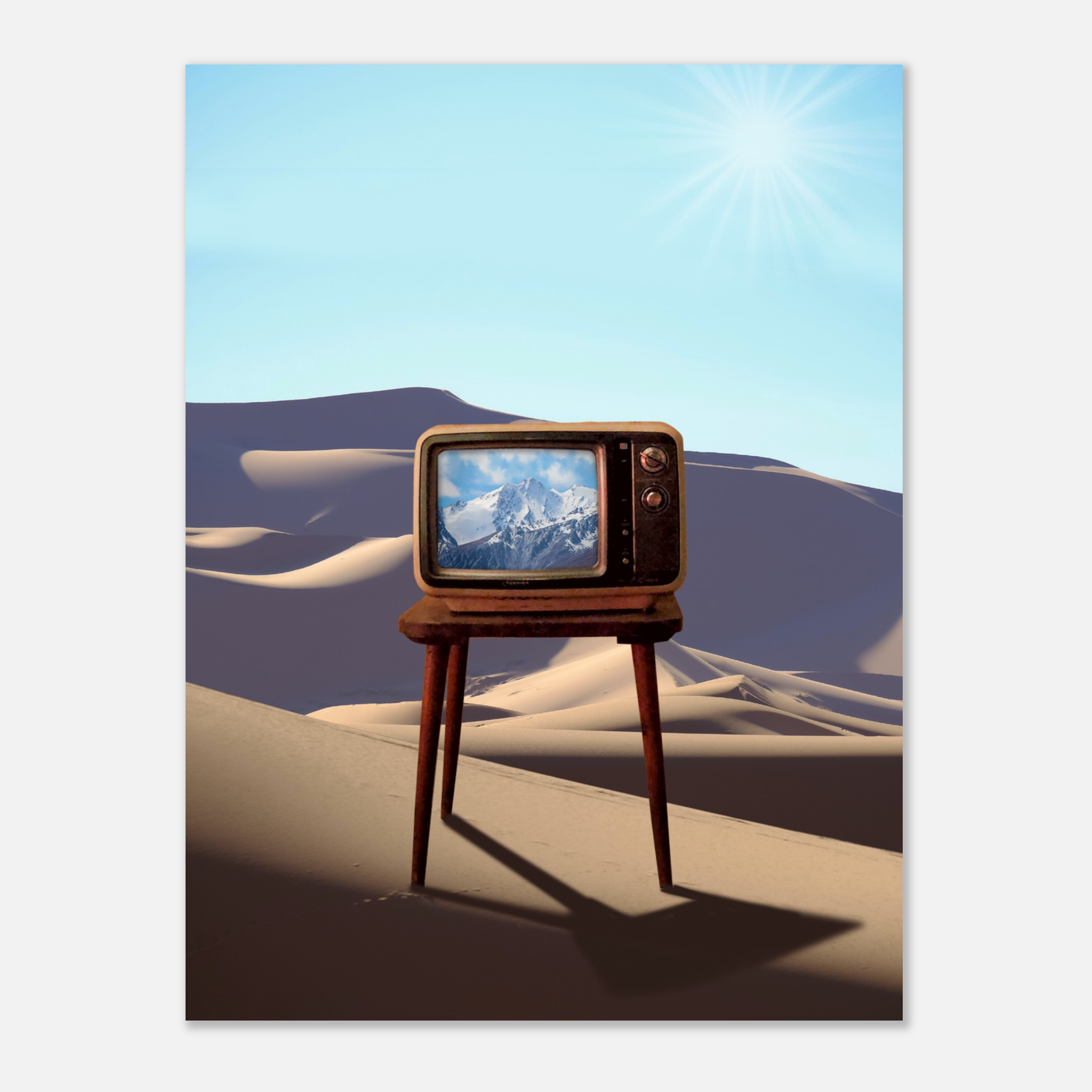 Vintage Collage Poster – Timeless Artwork on Classic Matte Paper - Paper Boat | Art Prints & Posters