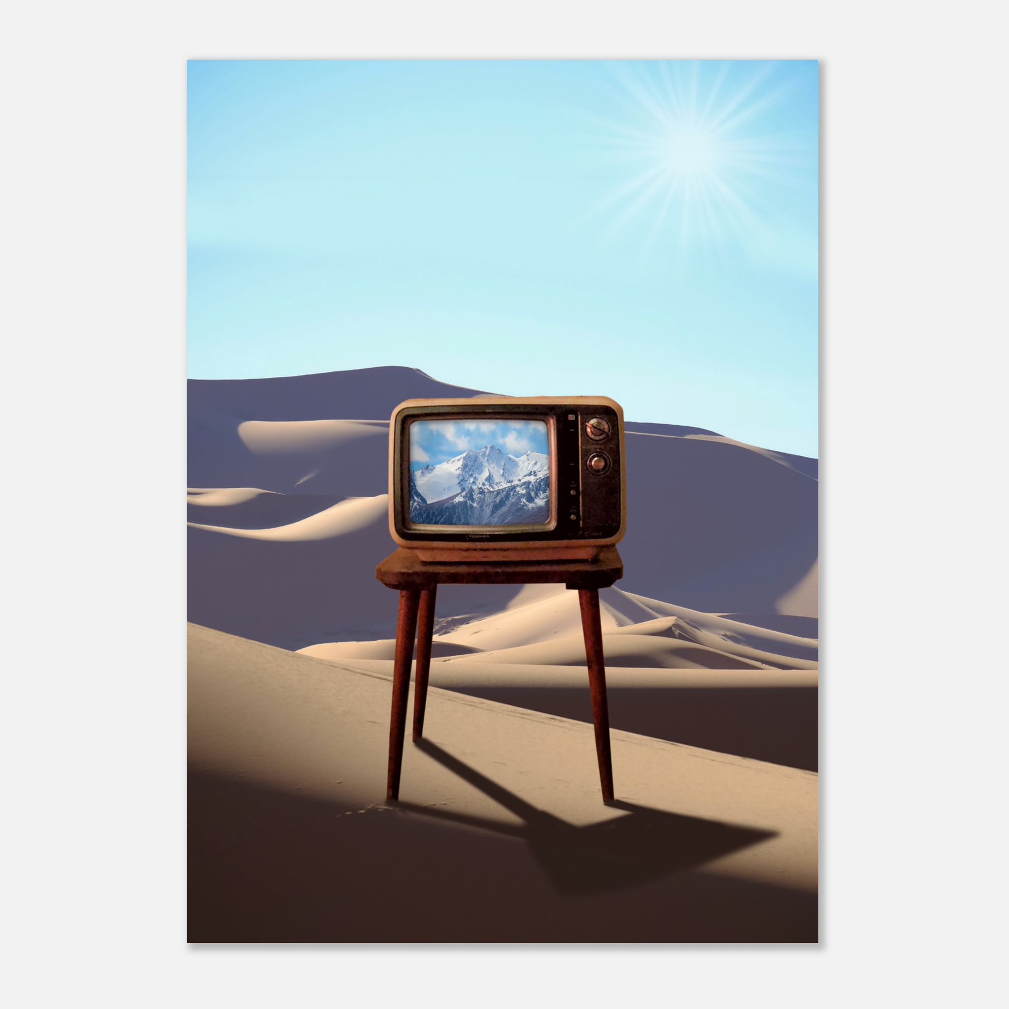 Vintage Collage Poster – Timeless Artwork on Classic Matte Paper - Paper Boat | Art Prints & Posters