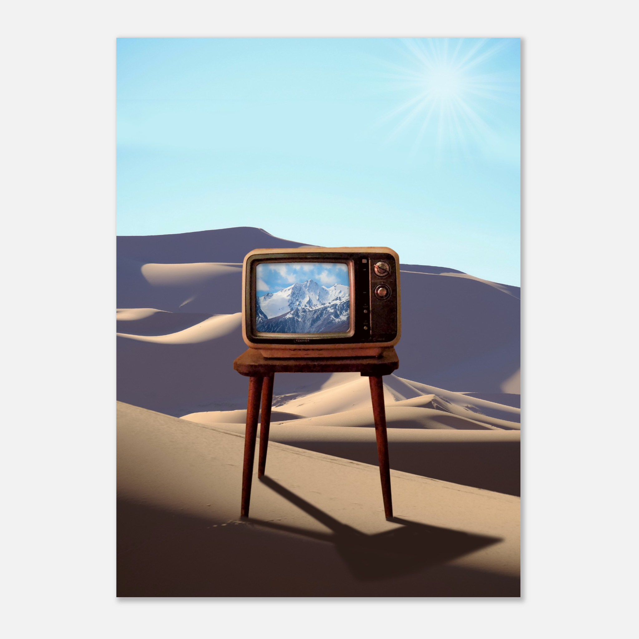 Vintage Collage Poster – Timeless Artwork on Classic Matte Paper - Paper Boat | Art Prints & Posters