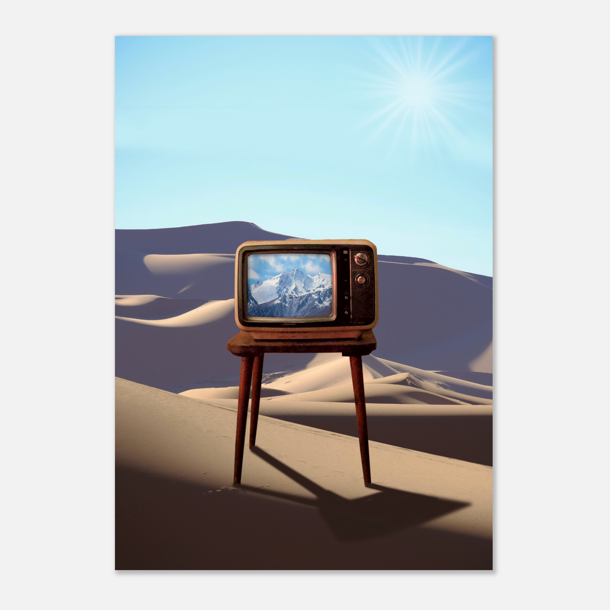 Vintage Collage Poster – Timeless Artwork on Classic Matte Paper - Paper Boat | Art Prints & Posters