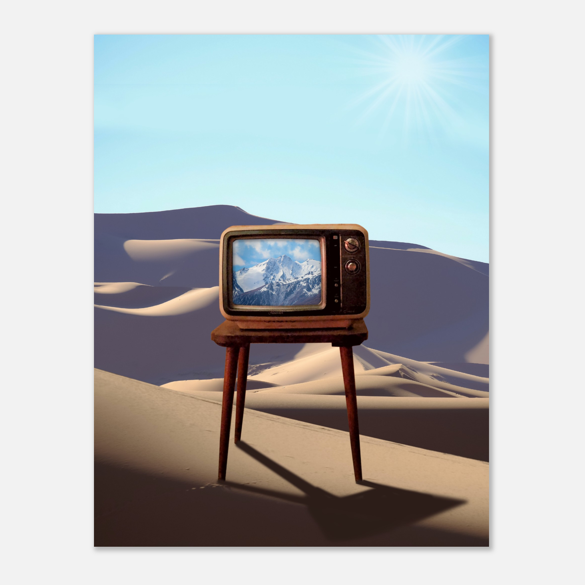 Vintage Collage Poster – Timeless Artwork on Classic Matte Paper - Paper Boat | Art Prints & Posters