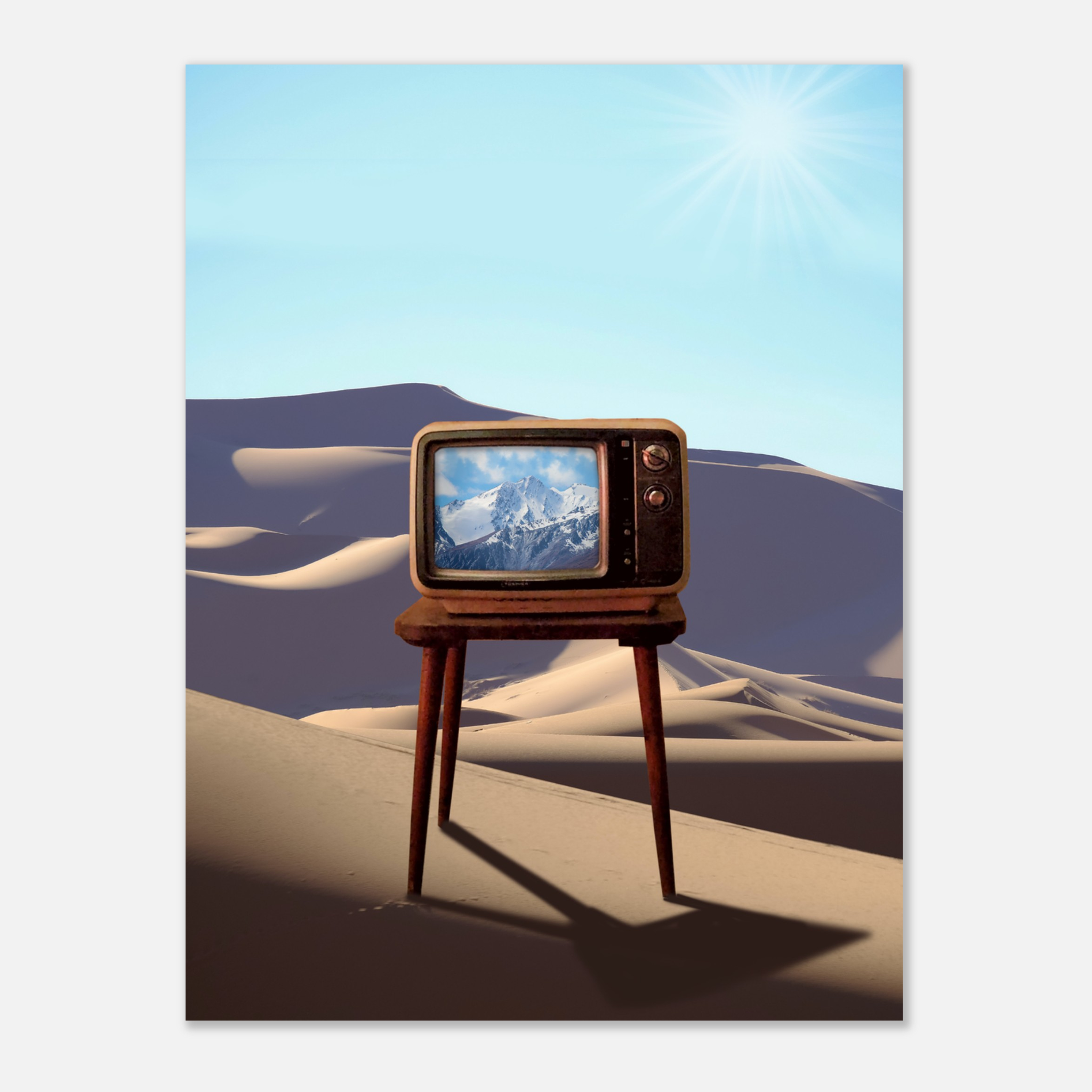 Vintage Collage Poster – Timeless Artwork on Classic Matte Paper - Paper Boat | Art Prints & Posters