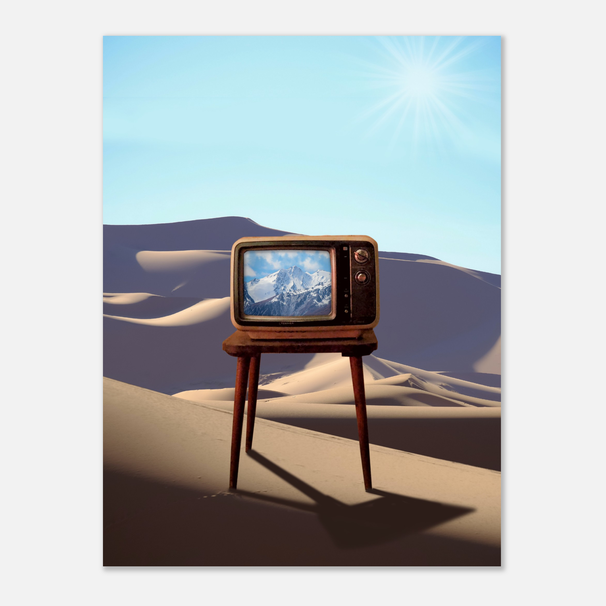 Vintage Collage Poster – Timeless Artwork on Classic Matte Paper - Paper Boat | Art Prints & Posters